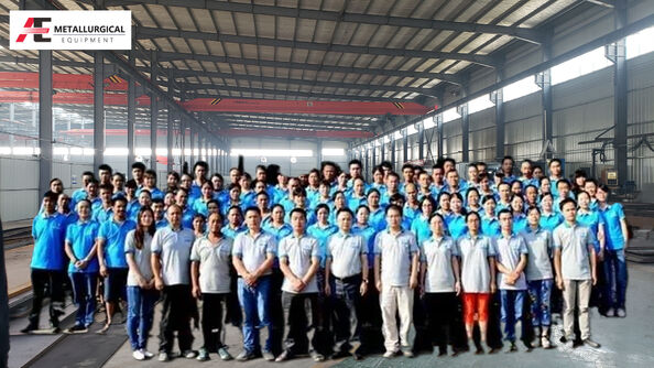 Xi'an Abundance Metallurgical Equipment Co., Ltd. linea di produzione in fabbrica
