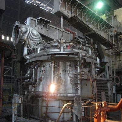 qualità  10T Electric Arc Furnace with Smelting Temperature Control High Heat Efficiency and Impurity Removal for Steel Production fabbrica