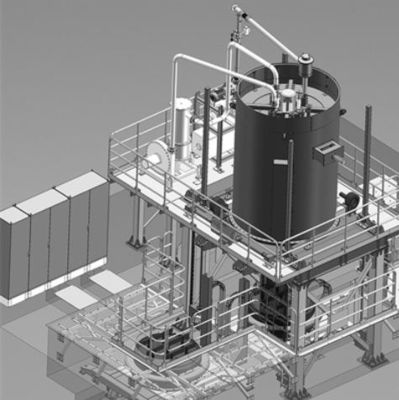 qualità  Double Chamber Vacuum Carburizing Furnace Industrial Vacuum Furnace   380V fabbrica