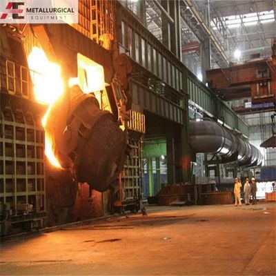 Forno ad arco elettrico a controllo PLC per la produzione di acciaio 0,5 tonnellate Capacità 100 tonnellate