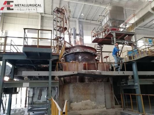 Forno di fusione di allumina marrone 10000KVA Forno di corindone 380V
