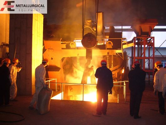 Processo di fusione di elettroslag ESR Forno Fusione di acciaio legato 50T Peso