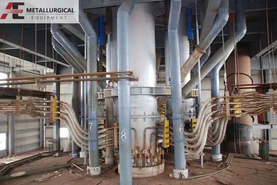 12500KVA 16500KVA Forno di fusione del silicio metallico Forno ad arco elettrico sommerso