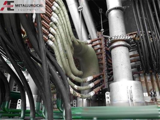Forno a carburo di calcio 380V 3000 Kva Forno ad arco sommerso 80T Peso