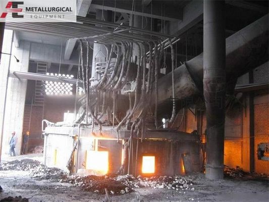 Forno a carburo di calcio 33000kVA Forno ad arco sommerso per la produzione di leghe di ferro