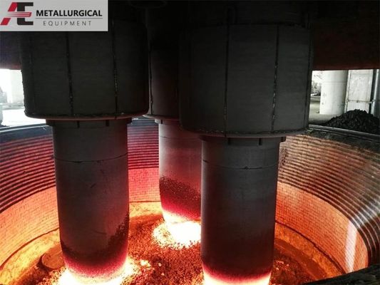 Forno a carburo di calcio 33000kVA Forno ad arco sommerso per la produzione di leghe di ferro