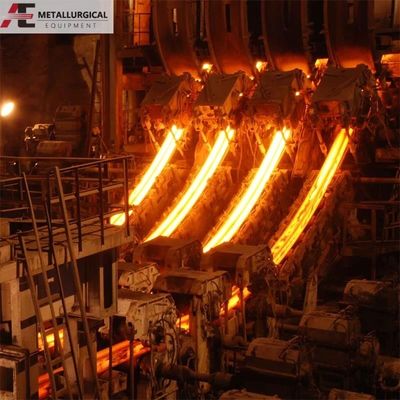 Macchina di fusione continua CCM Impianto di produzione Vertical Type Steel Billet Casting Machine CCM con manichino flessibile e rigido