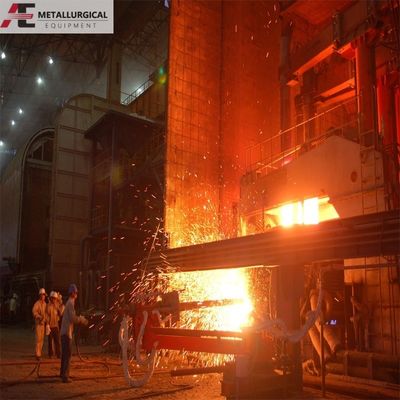 Forno ad arco elettrico EAF industriale 50T-150T con cavi raffreddati ad acqua di grande area sezionale