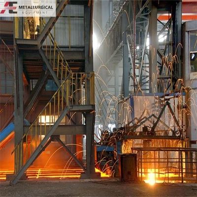 Forno ad arco elettrico EAF industriale 50T-150T con cavi raffreddati ad acqua di grande area sezionale