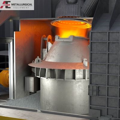 Progettazione di sicurezza Forno di decarborizzazione dell'argon-ossigeno AOD 3T-120T Forno di raffinazione a lattina