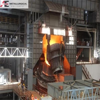 Progettazione di sicurezza Forno di decarborizzazione dell'argon-ossigeno AOD 3T-120T Forno di raffinazione a lattina