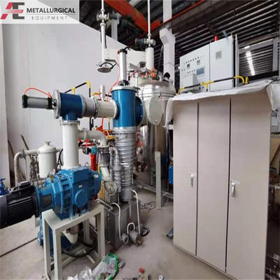 100 kg-500 kg Forno a induzione Forno VIM Struttura verticale a media frequenza