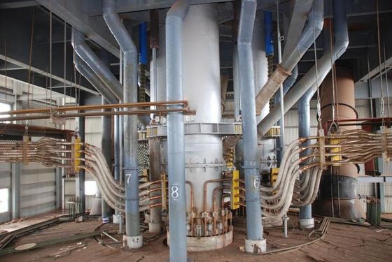 Forno di fusione industriale a silicio metallico a alta potenza Fussione di silicio metallico 12500KVA-33000KVA