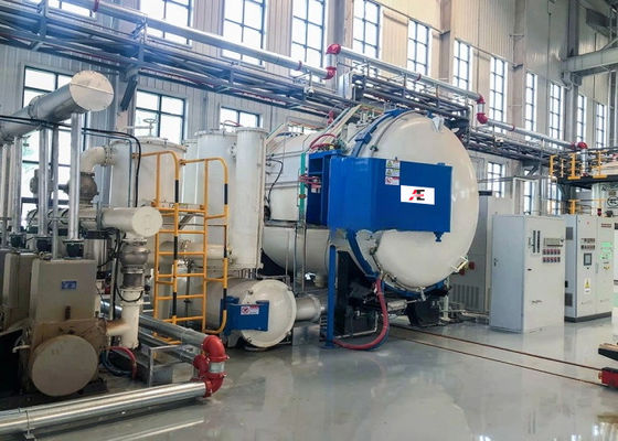 2200C Forno di deposizione a vapore a vuoto per rivestimento pirolytico di carbonio di dispositivi semiconduttori