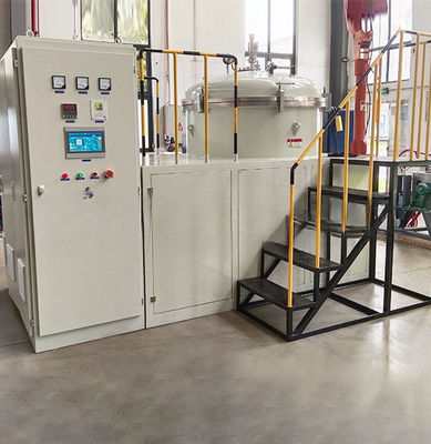 Forno di graffitizzazione a vuoto orizzontale Deposito di carburo di silicio